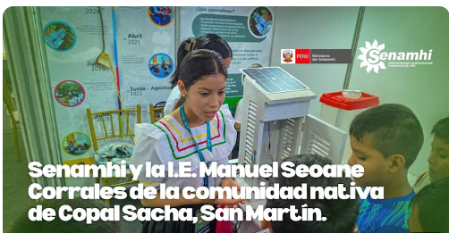 Estudiantes de la IE. 005. MSC- participan en Perú Con Ciencia